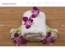 Tablet Screenshot of masajesmexico.com.mx